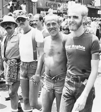 ALLEN GINSBERG (1926-1997) & HANK ONEAL (1940 - )  The Gay Day Archive. With 120 photographs of New York Citys Gay Pride Parades by H
